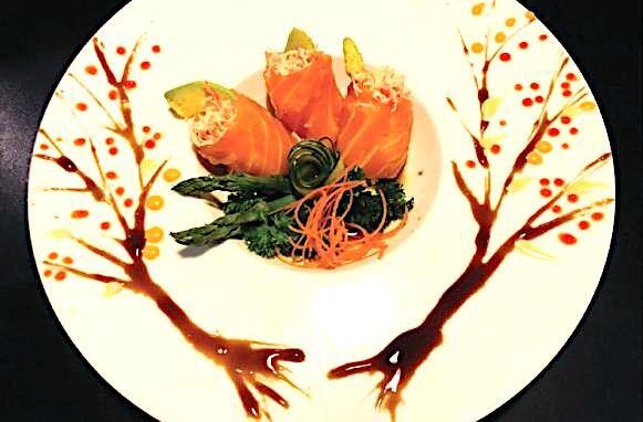 Salmon Wrapped